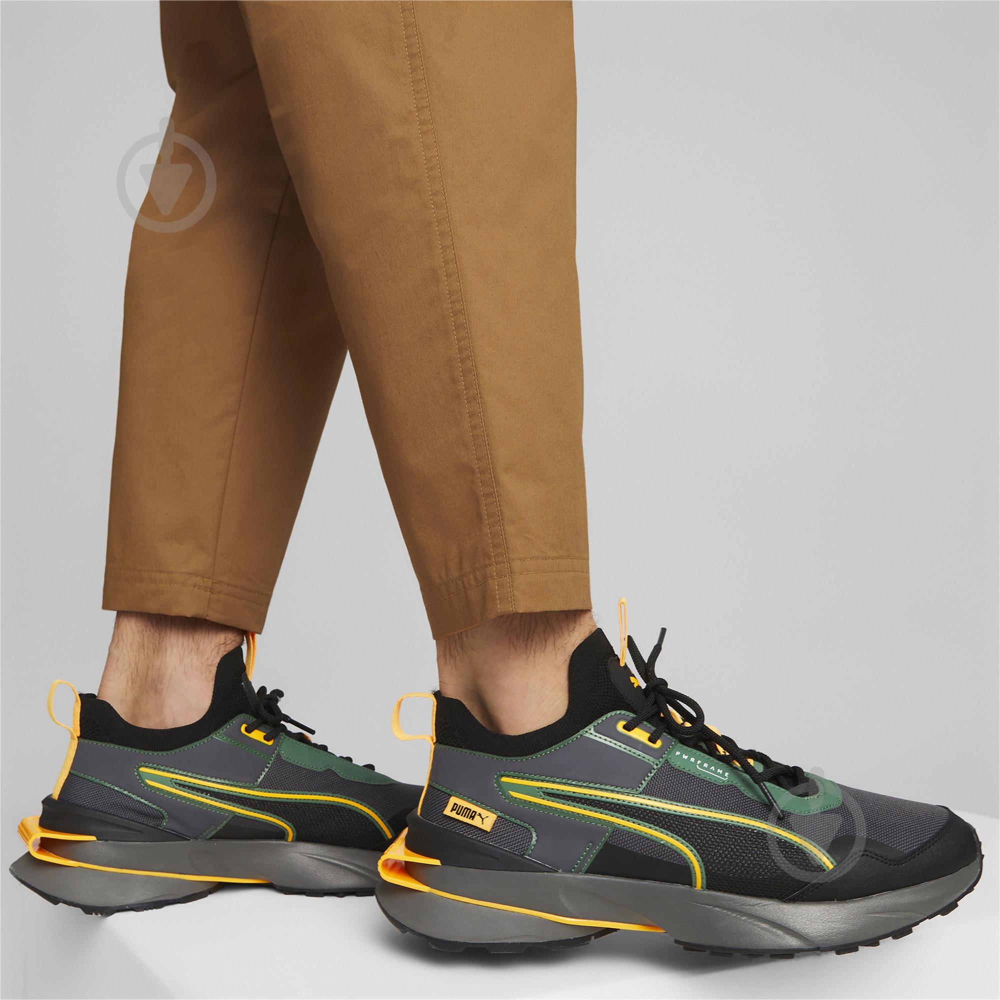 Кроссовки мужские Puma PWRFRAME OP-1 TRAIL 38637802 р.42 черные - фото 8