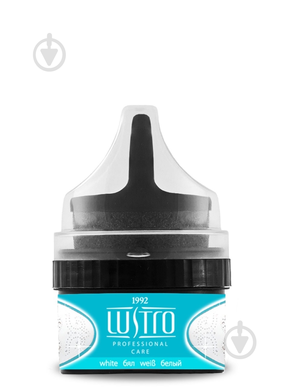 Крем для обуви Lustro 50 мл белый - фото 1