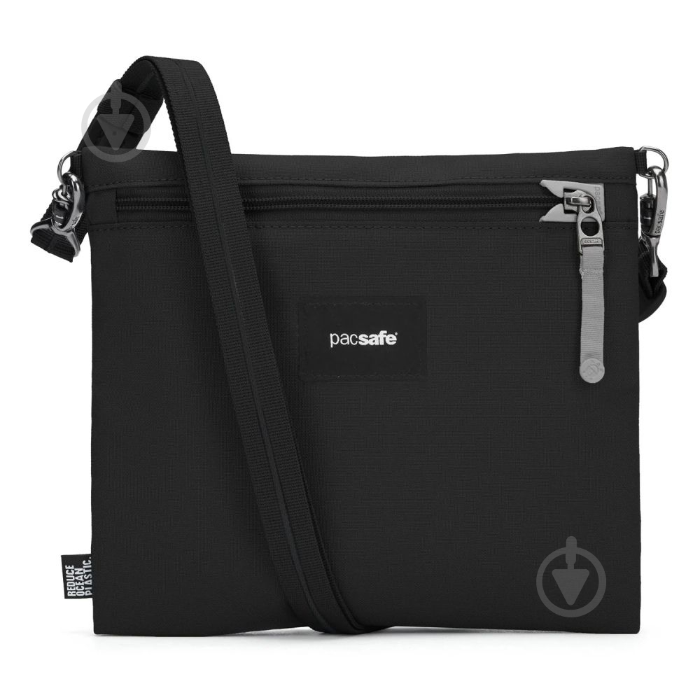 Сумка Pacsafe GO crossbody pouch 3,5 л черный - фото 1 Сумка Pacsafe GO crossbody pouch 3,5 л черный - фото 1