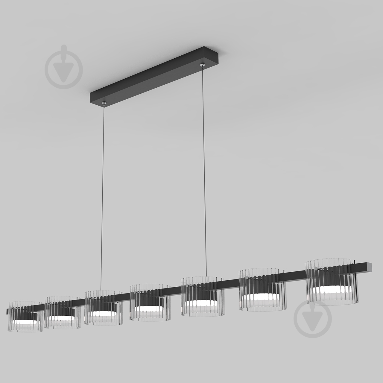 Світильник підвісний Hopfen STARK SKYER-GX-7-PD BK 7xGX53 чорний - фото 2 Світильник підвісний Hopfen STARK SKYER-GX-7-PD BK 7xGX53 чорний - фото 2