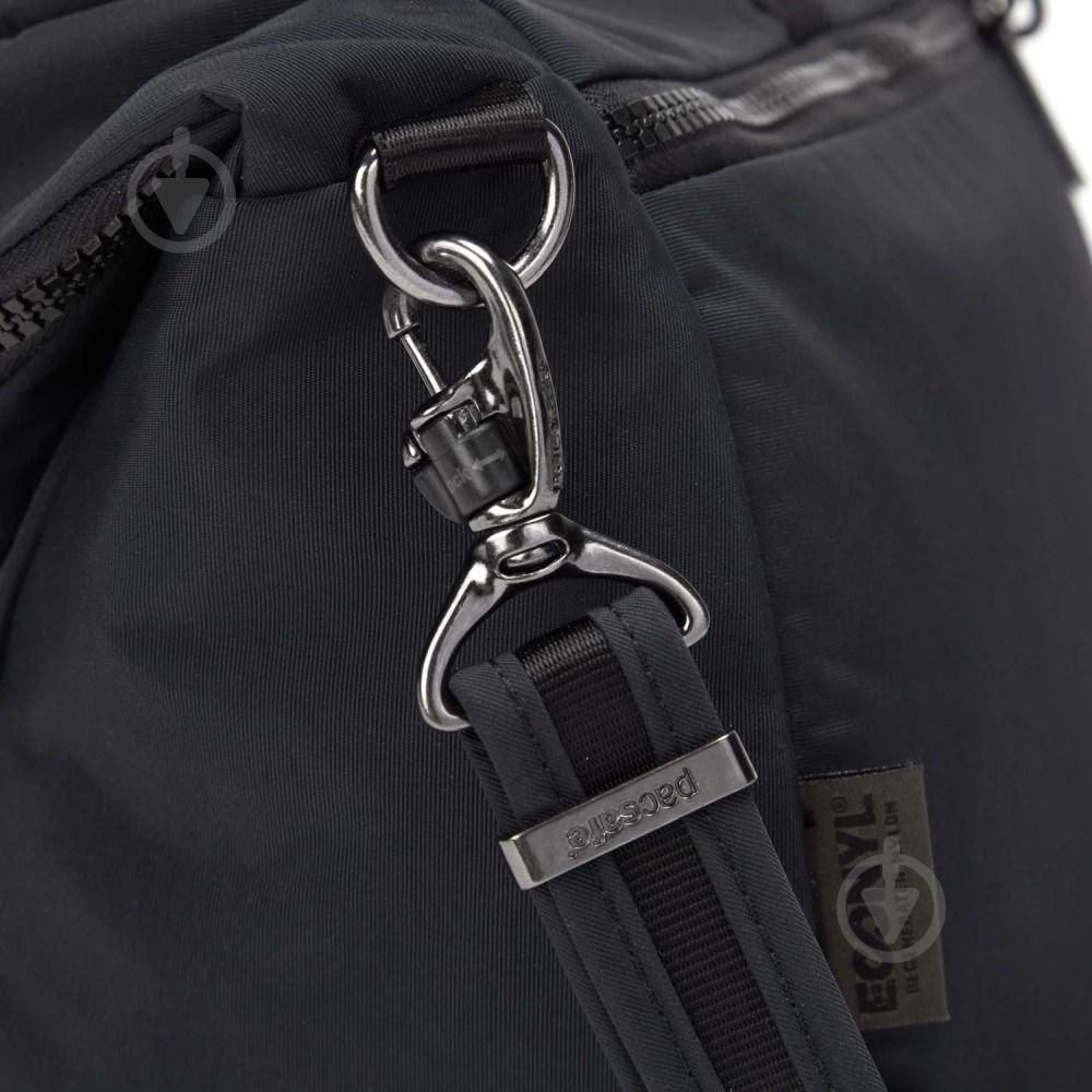Рюкзак Pacsafe CX convertible backpack 8 л чорний - фото 6 Рюкзак Pacsafe CX convertible backpack 8 л чорний - фото 6