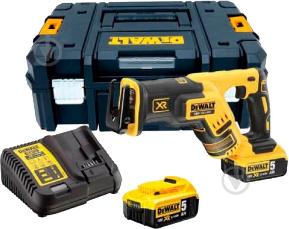 Пила сабельная DeWalt FleхVolt аккумуляторная DCS367P2 - фото 1 Пила сабельная DeWalt FleхVolt аккумуляторная DCS367P2 - фото 1