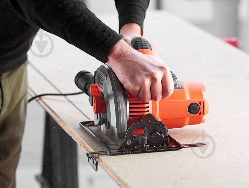 Пила дисковая Black+Decker 1500 Вт CS1550 - фото 4