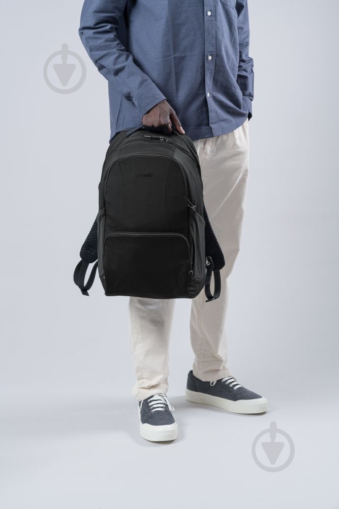 Рюкзак Pacsafe LS450 backpack 25 л черный - фото 9
