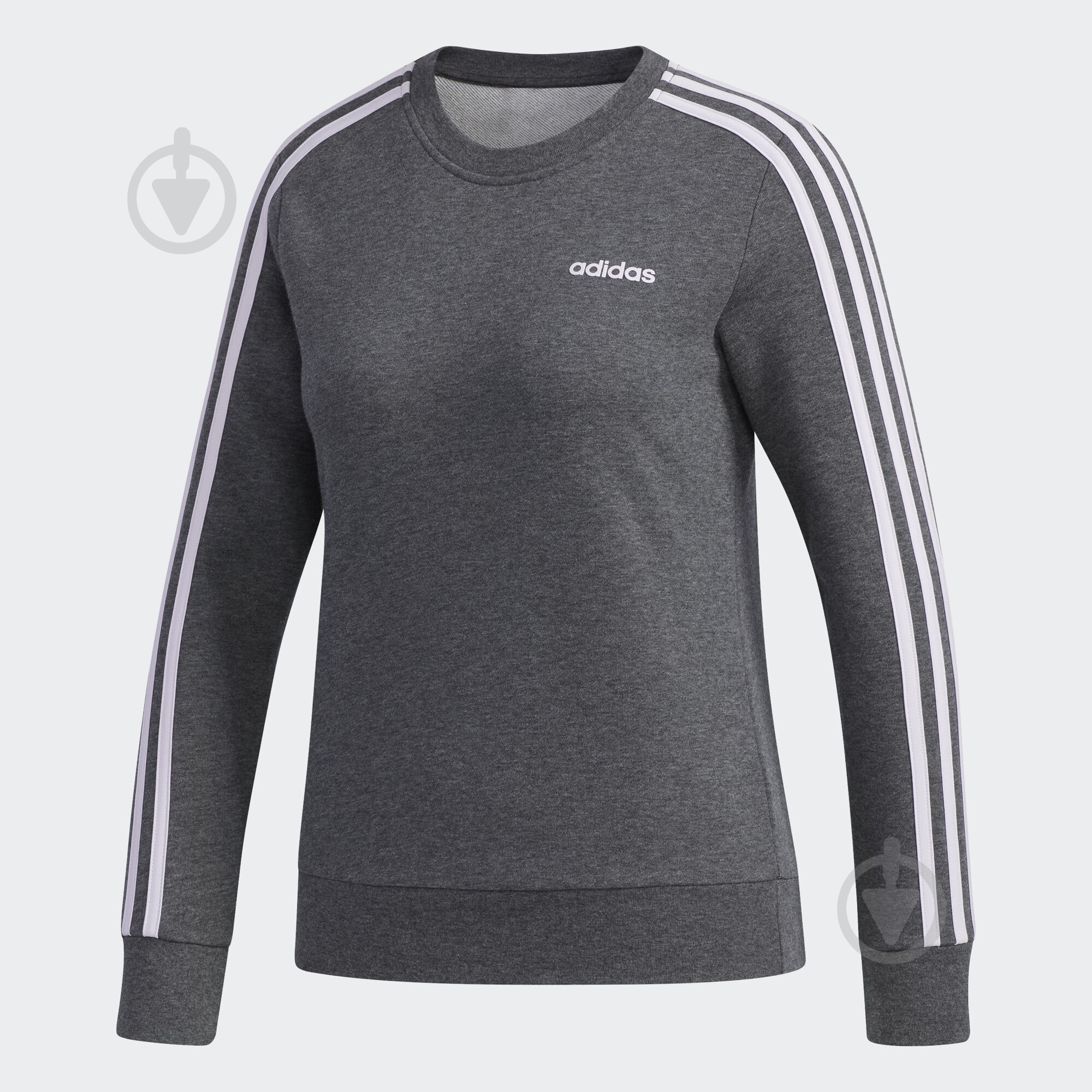 Джемпер Adidas W E 3S SWEAT FT FL0149 р. L сірий - фото 1