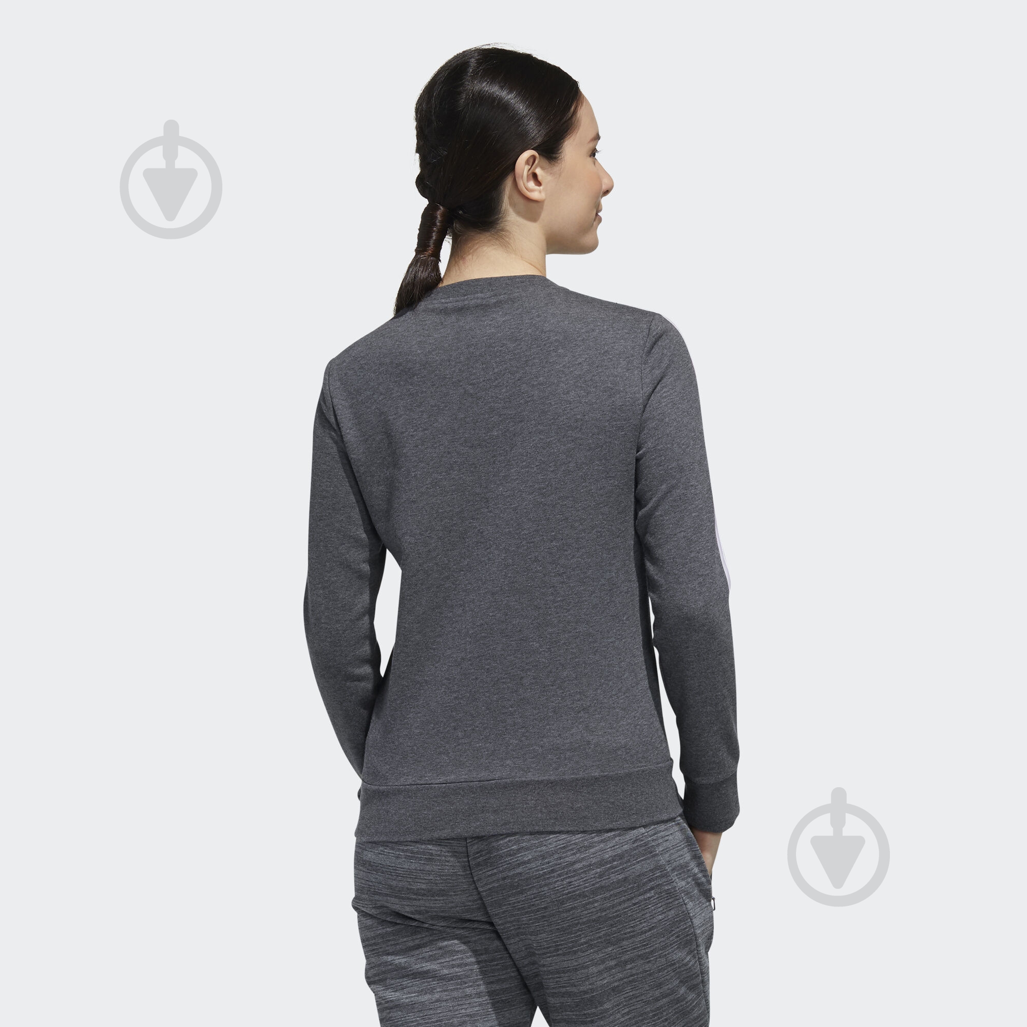 Джемпер Adidas W E 3S SWEAT FT FL0149 р. L сірий - фото 5