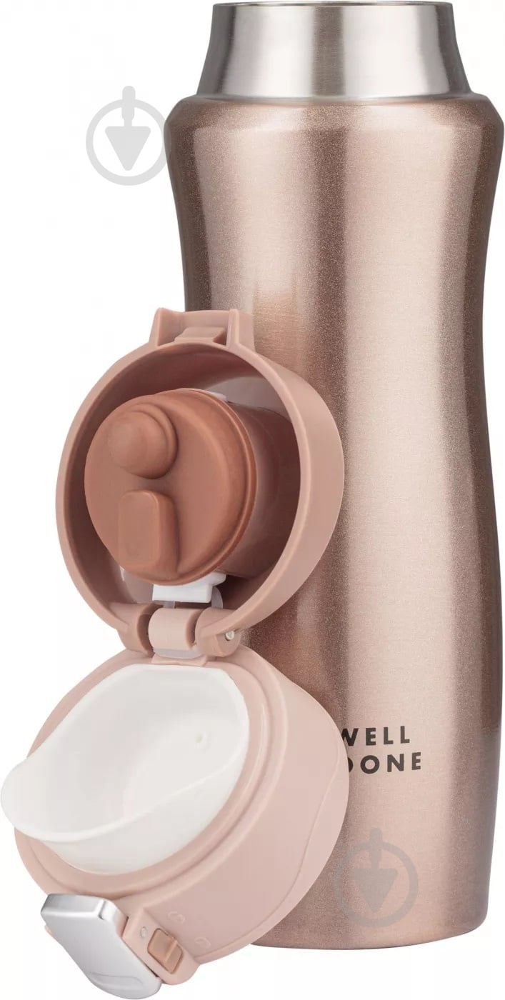 Термочашка Well Done Rose Gold 0,42 л WD-7164D - фото 2