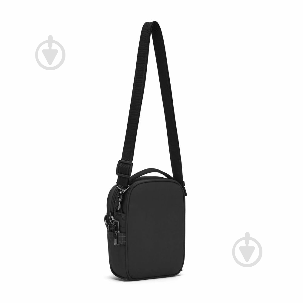 Сумка через плечо Pacsafe LS100 crossbody 3 л черный - фото 2