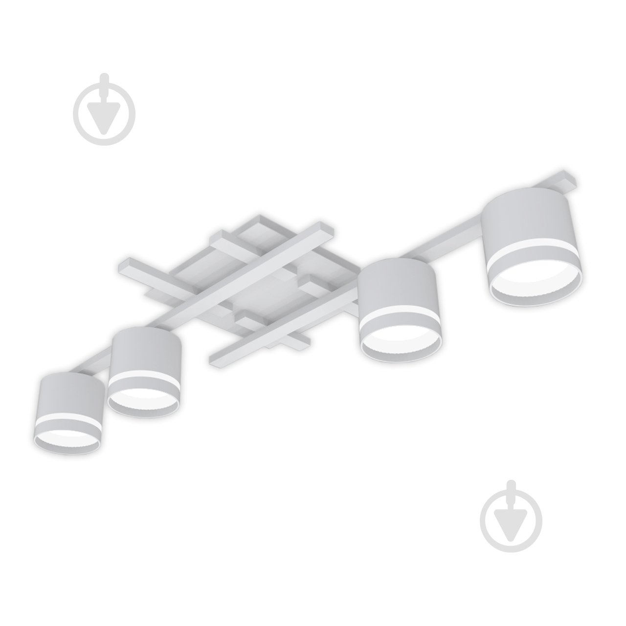 Люстра стельова Hopfen STARK SKJOLD-GX-4SL WH 4xGX53 білий - фото 1