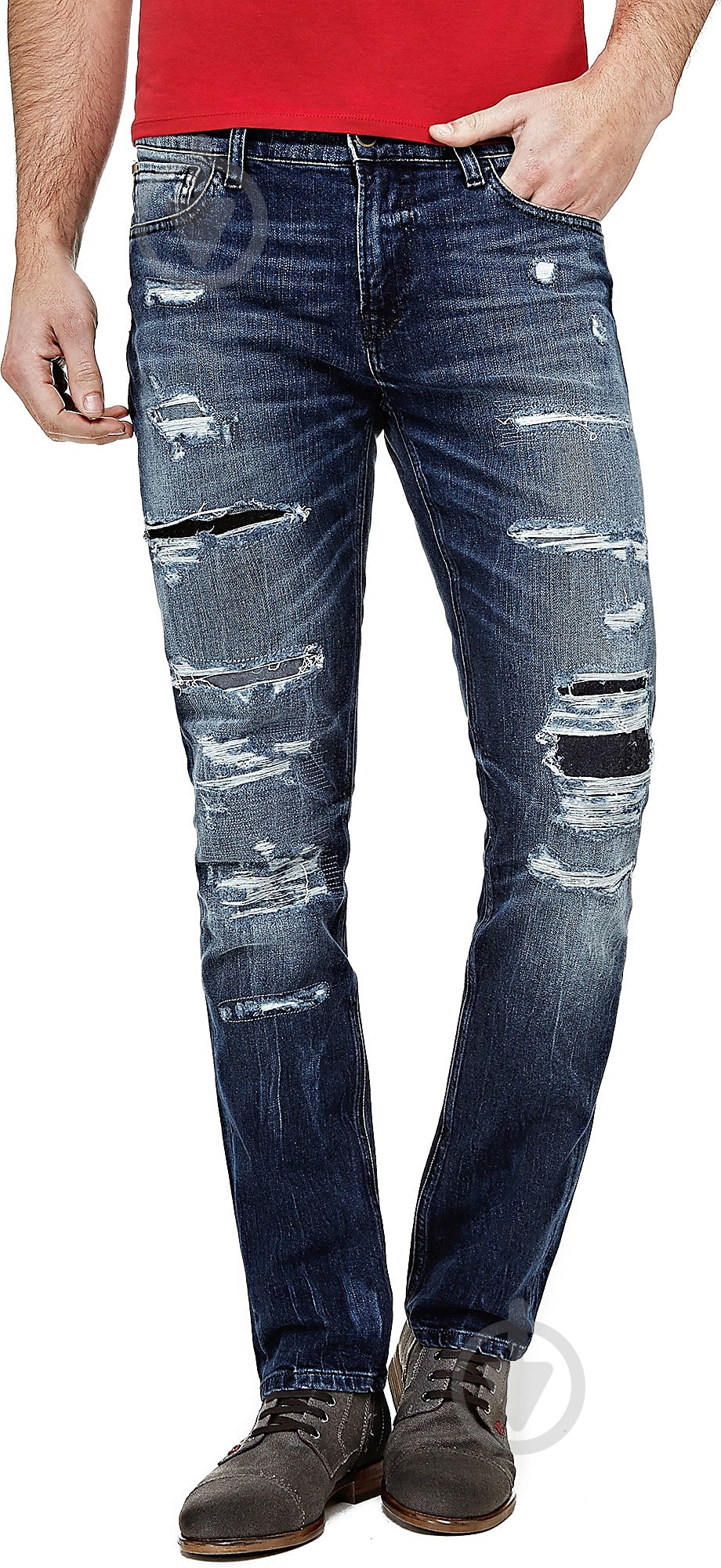 Джинсы Guess M74AN2.D2RC0;CADS синий - фото 1 Джинсы Guess M74AN2.D2RC0;CADS синий - фото 1