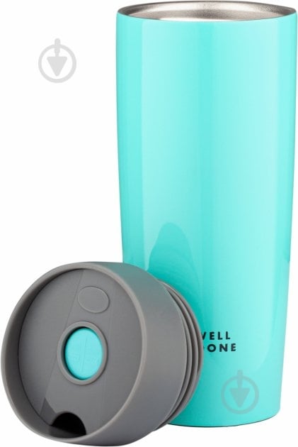 Термочашка Well Done Turquoise 0,38 л WD-7053T - фото 2