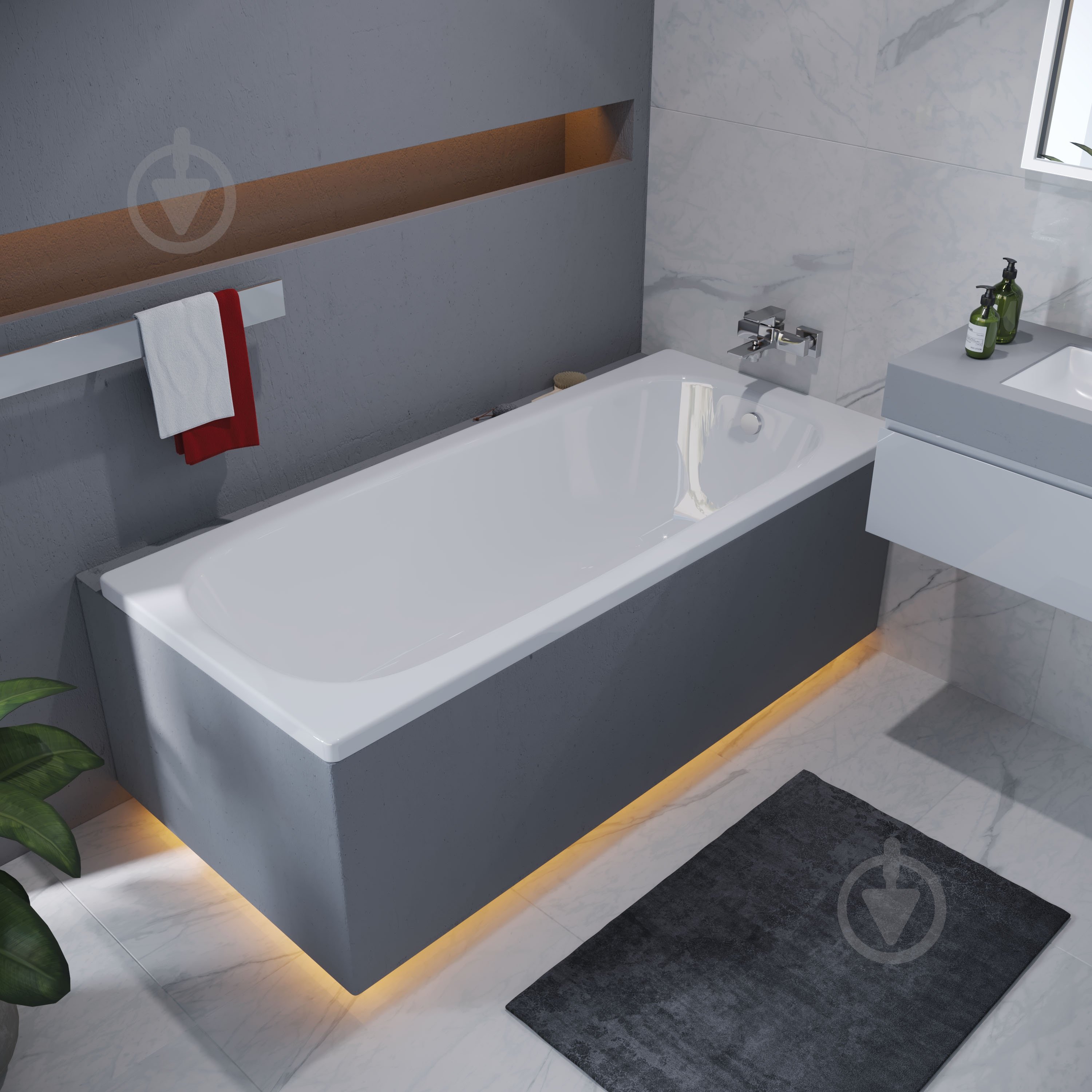 Ванна сталева Koller Pool Liberty 150х70 см - фото 2 Ванна сталева Koller Pool Liberty 150х70 см - фото 2