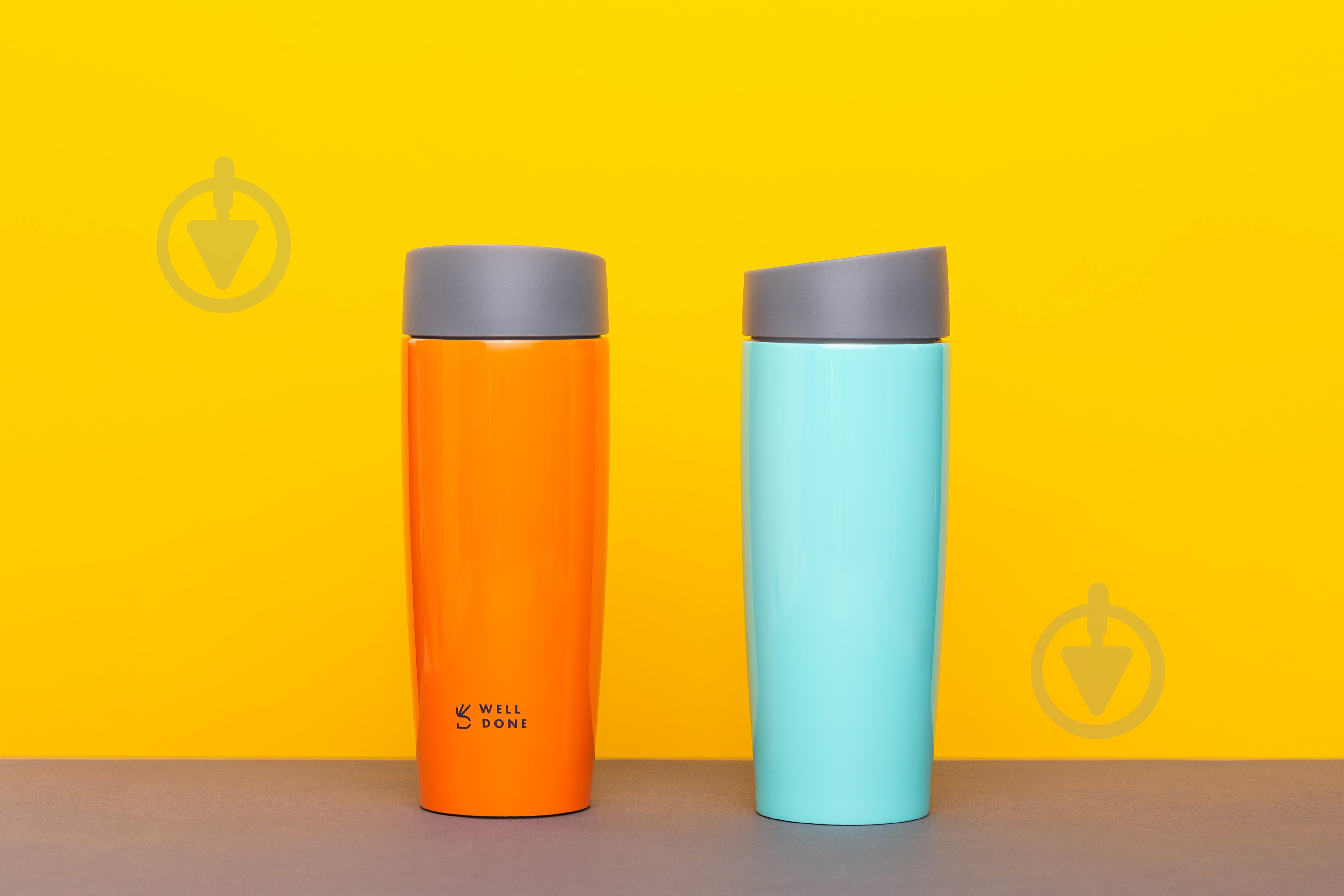 Термочашка Well Done Orange 0,38 л WD-7053O - фото 3