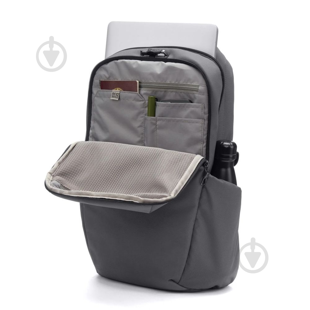 Рюкзак Pacsafe Vibe 25L backpack 25 л графітовий - фото 3 Рюкзак Pacsafe Vibe 25L backpack 25 л графітовий - фото 3