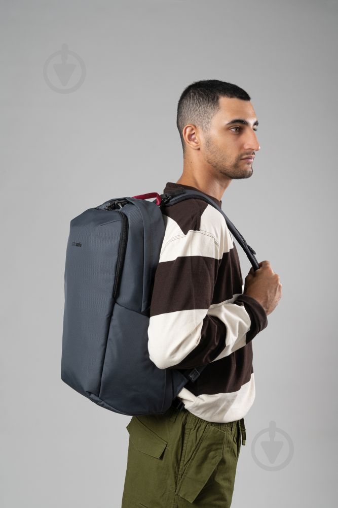 Рюкзак Pacsafe Vibe 25L backpack 25 л графітовий - фото 9 Рюкзак Pacsafe Vibe 25L backpack 25 л графітовий - фото 9