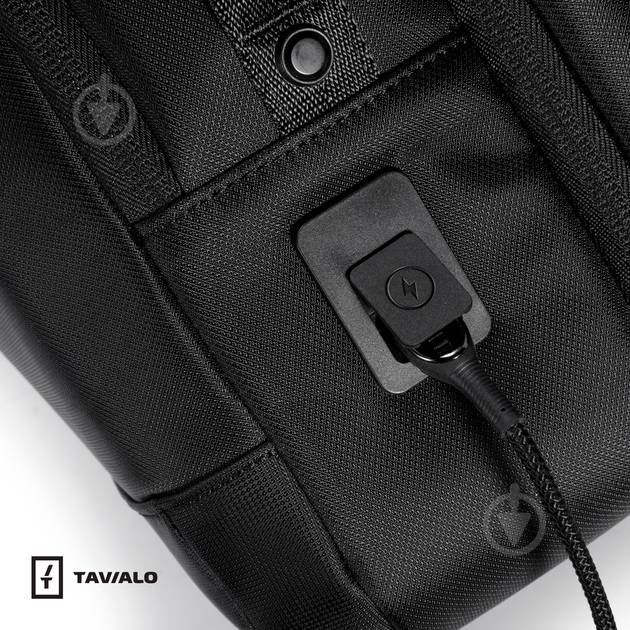 Рюкзак Tavialo Smart TB20-2 чорный, 20л - фото 4