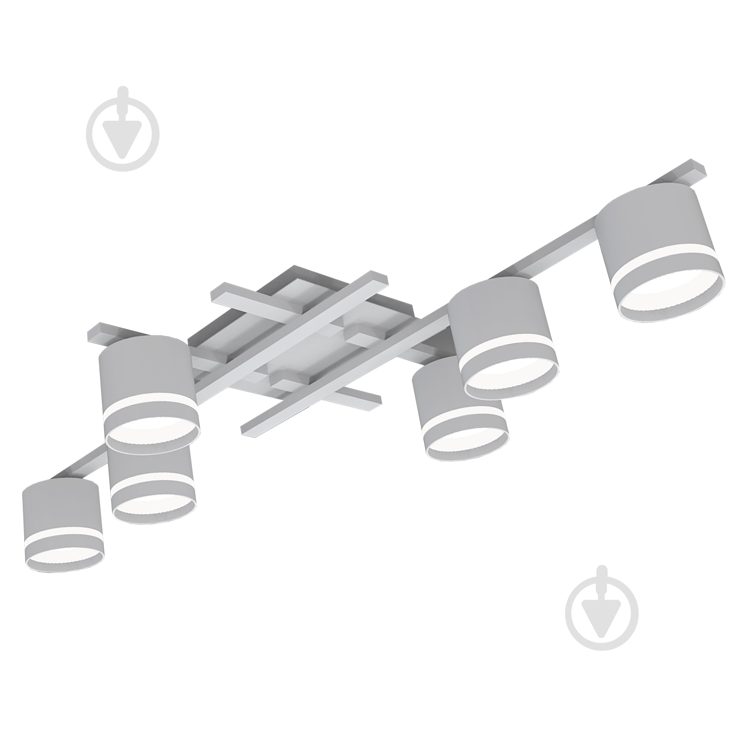 Люстра стельова Hopfen STARK SKJOLD-GX-6SL WH 6xGX53 білий - фото 1 Люстра стельова Hopfen STARK SKJOLD-GX-6SL WH 6xGX53 білий - фото 1