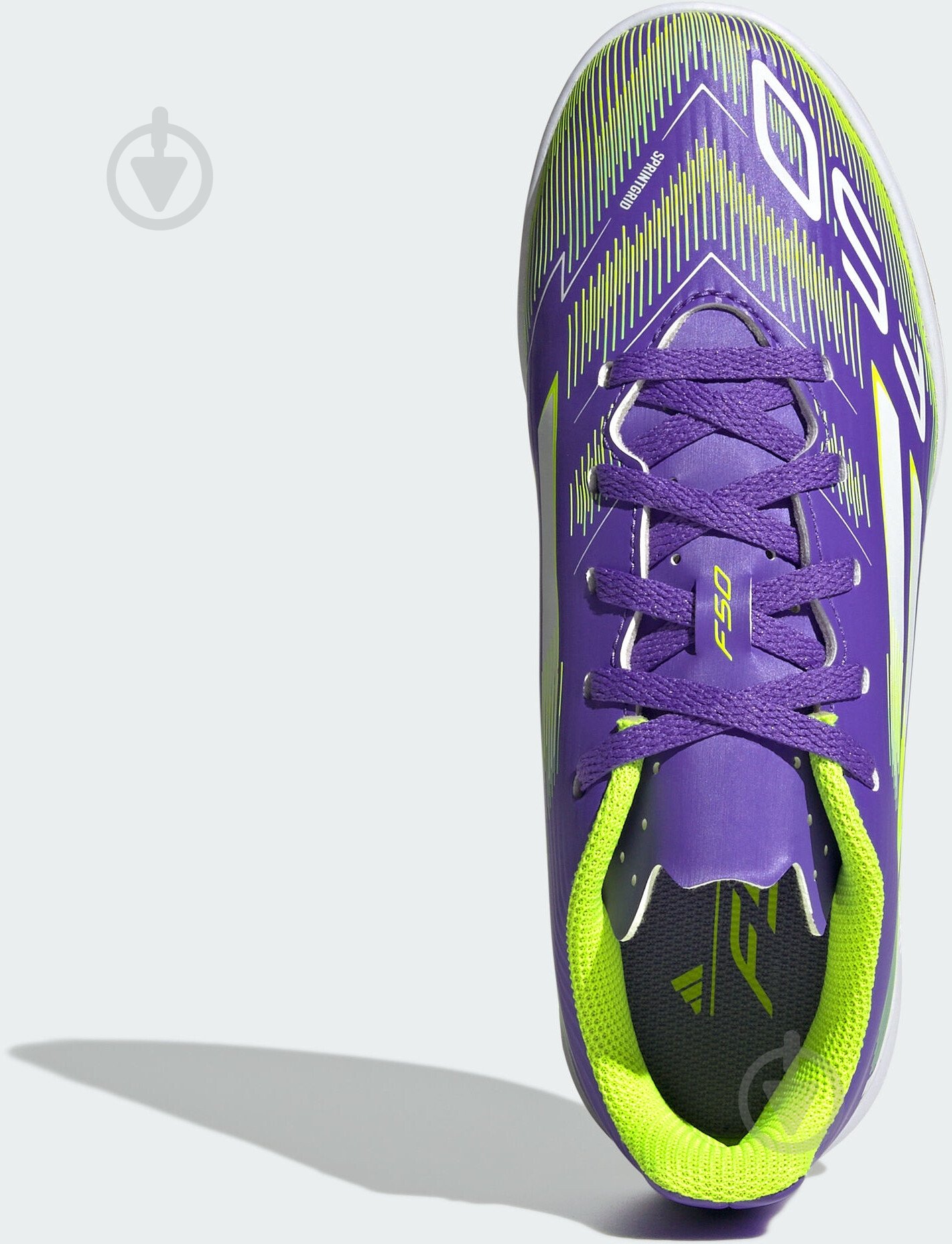 Футзальне взуття Adidas F50 CLUB IN J JI0042 р.33 фіолетовий - фото 7