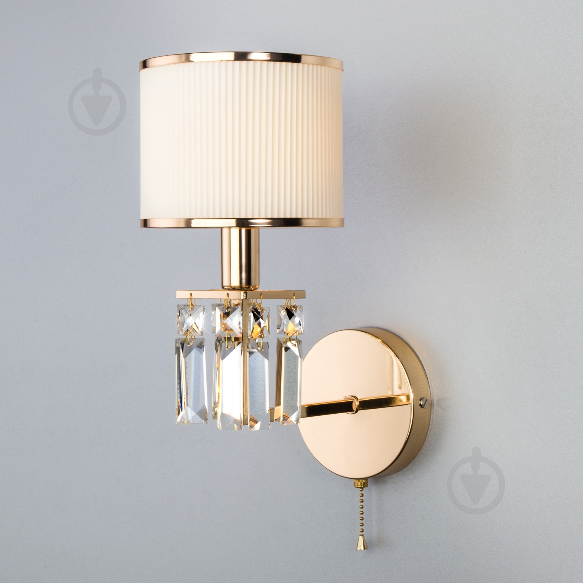 Бра Strotskis Zaffiro 1x40 Вт E14 золото 10099/1 - фото 1 Бра Strotskis Zaffiro 1x40 Вт E14 золото 10099/1 - фото 1