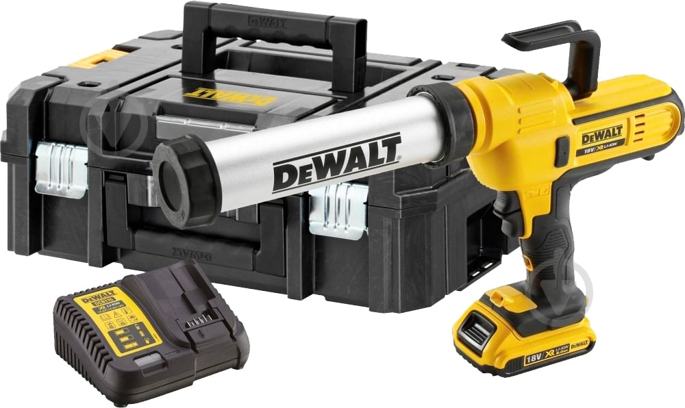 Пістолет клейовий DeWalt акумуляторний DCE571D1 - фото 1