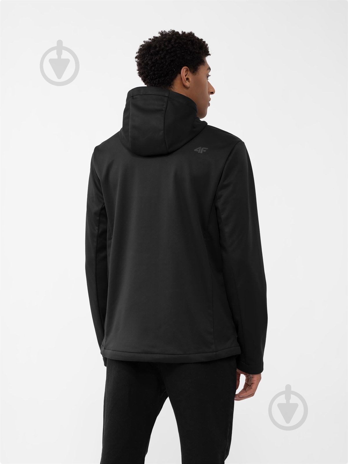 Куртка 4F SOFTSHELL JACKET M156 4FAW23TSOFM156-20S р.S чорна - фото 2