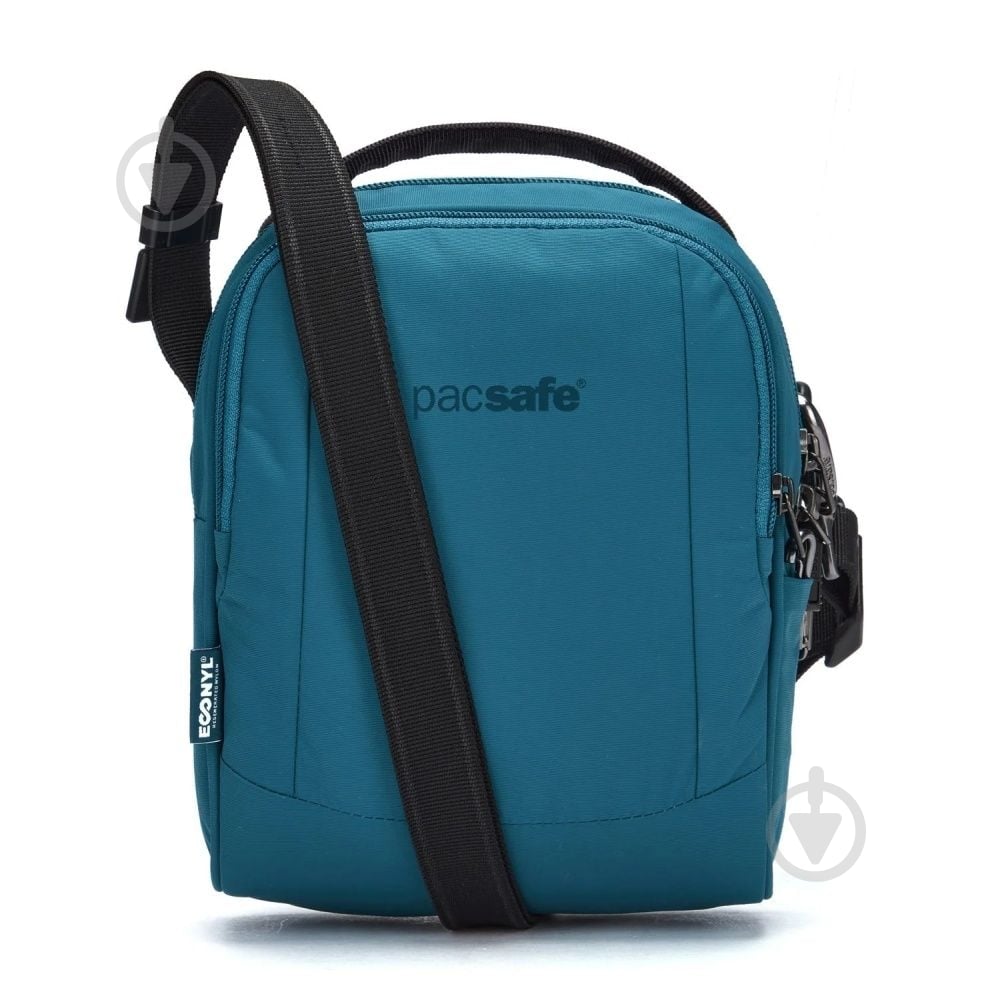 Сумка через плечо Pacsafe LS100 crossbody 3 л бирюзовый - фото 1