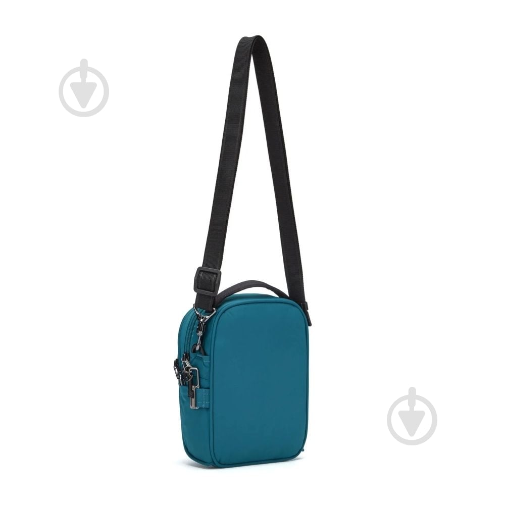 Сумка через плечо Pacsafe LS100 crossbody 3 л бирюзовый - фото 2