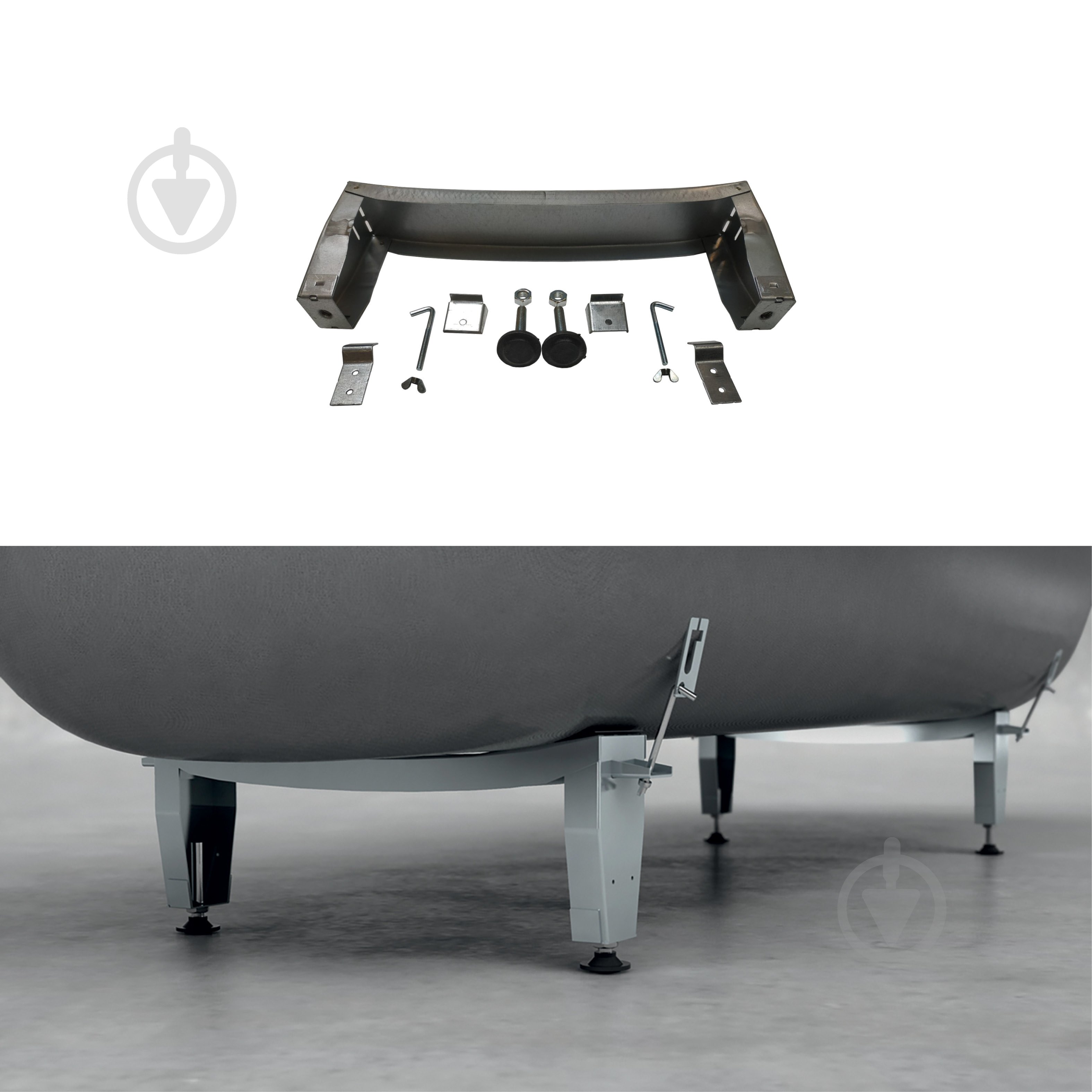 Ванна сталева Koller Pool Liberty 170х70 см - фото 3