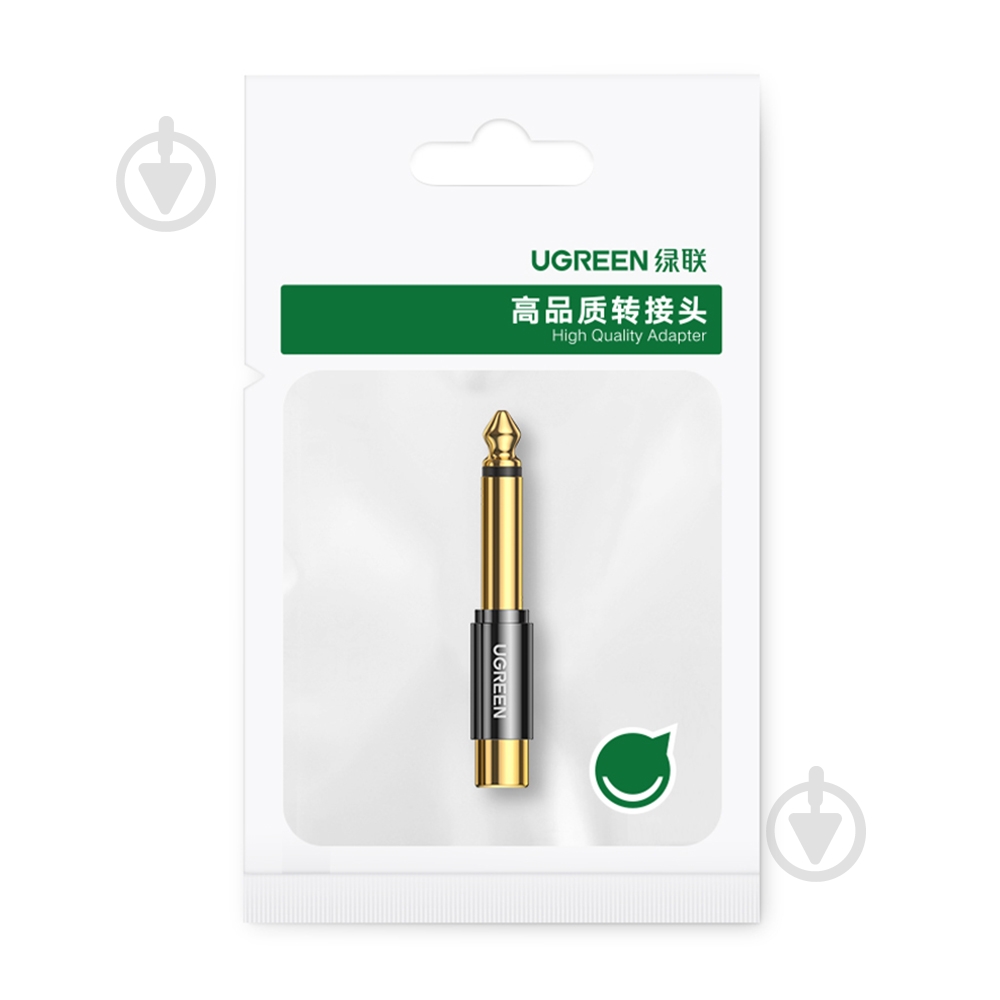 Переходник UGREEN AV169 6.35mm Male to RCA Female Adapter Black (80731) 0,05 м black (80731) - фото 7 Переходник UGREEN AV169 6.35mm Male to RCA Female Adapter Black (80731) 0,05 м black (80731) - фото 7