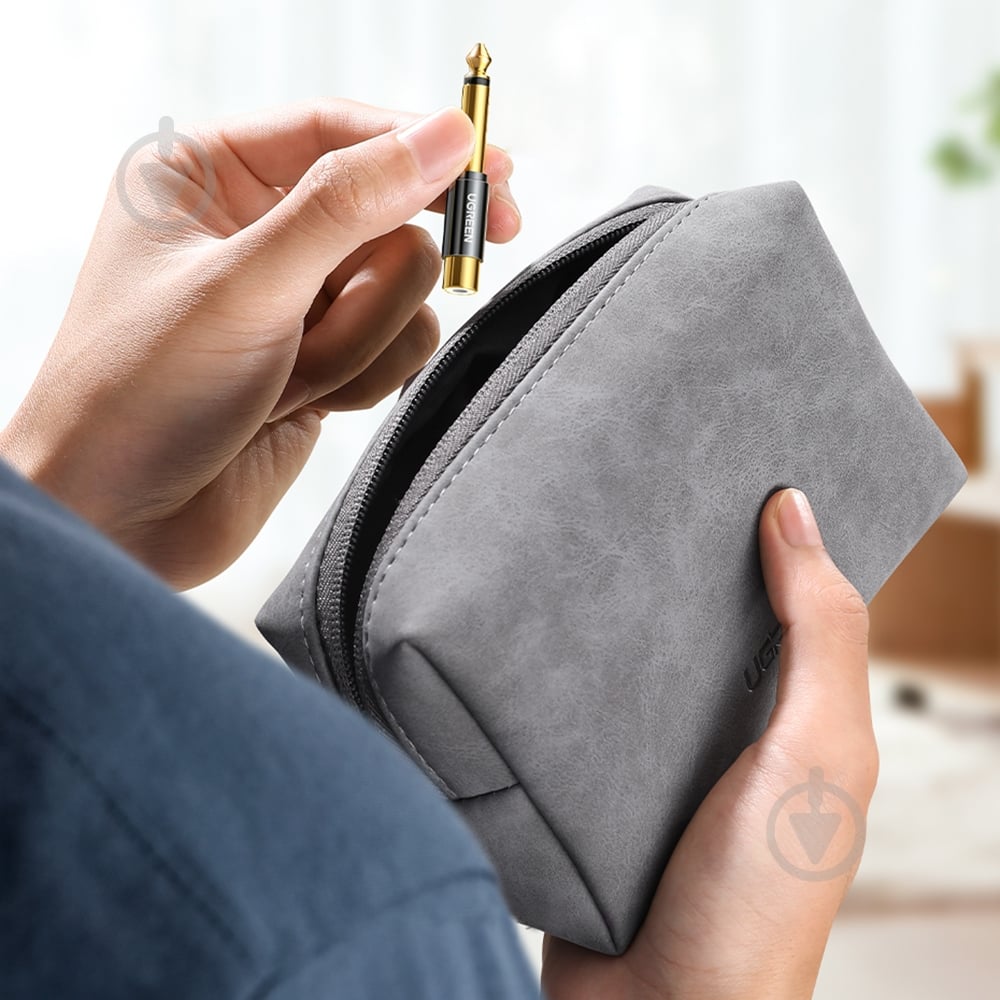 Переходник UGREEN AV169 6.35mm Male to RCA Female Adapter Black (80731) 0,05 м black (80731) - фото 5 Переходник UGREEN AV169 6.35mm Male to RCA Female Adapter Black (80731) 0,05 м black (80731) - фото 5