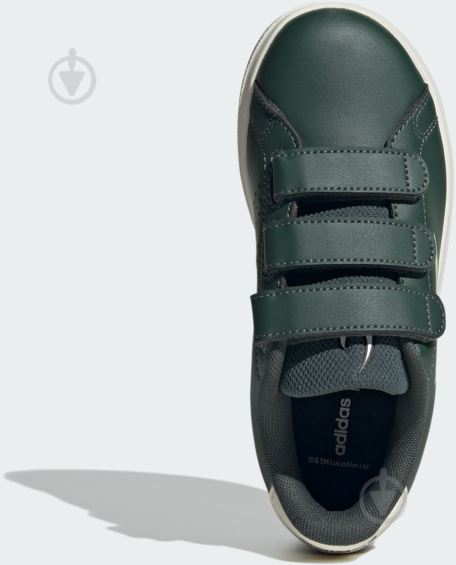 Кросівки дитячі демісезонні Adidas ADVANTAGE MANDALORIAN IH6253 р.33,5 зелені - фото 6 Кросівки дитячі демісезонні Adidas ADVANTAGE MANDALORIAN IH6253 р.33,5 зелені - фото 6