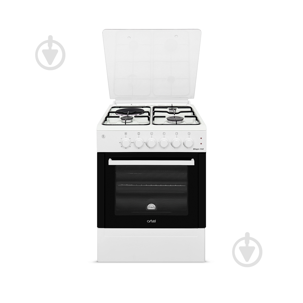 Плита комбінована Artel MILAGRO 10-E" WHITE - фото 1 Плита комбінована Artel MILAGRO 10-E" WHITE - фото 1