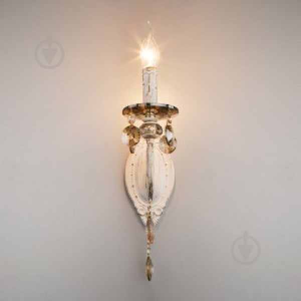 Бра Strotskis Ravenna 1x60 Вт E14 белый/золото 10104/1 - фото 3