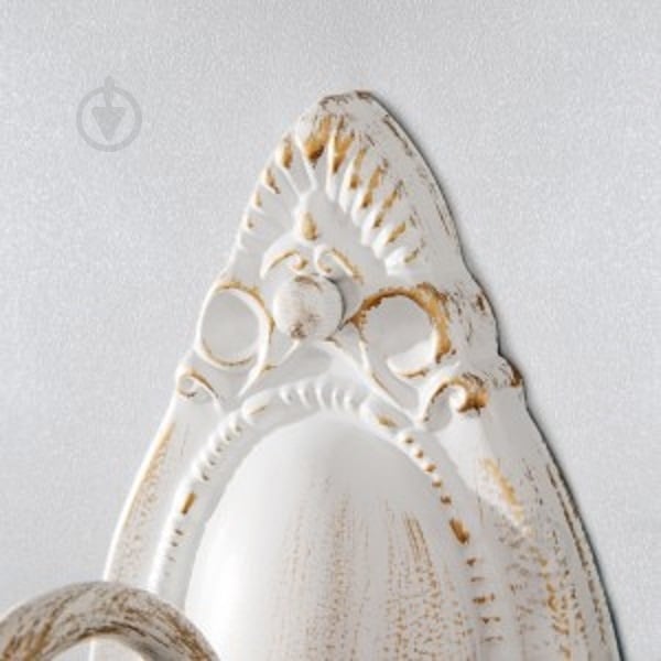 Бра Strotskis Ravenna 1x60 Вт E14 белый/золото 10104/1 - фото 2