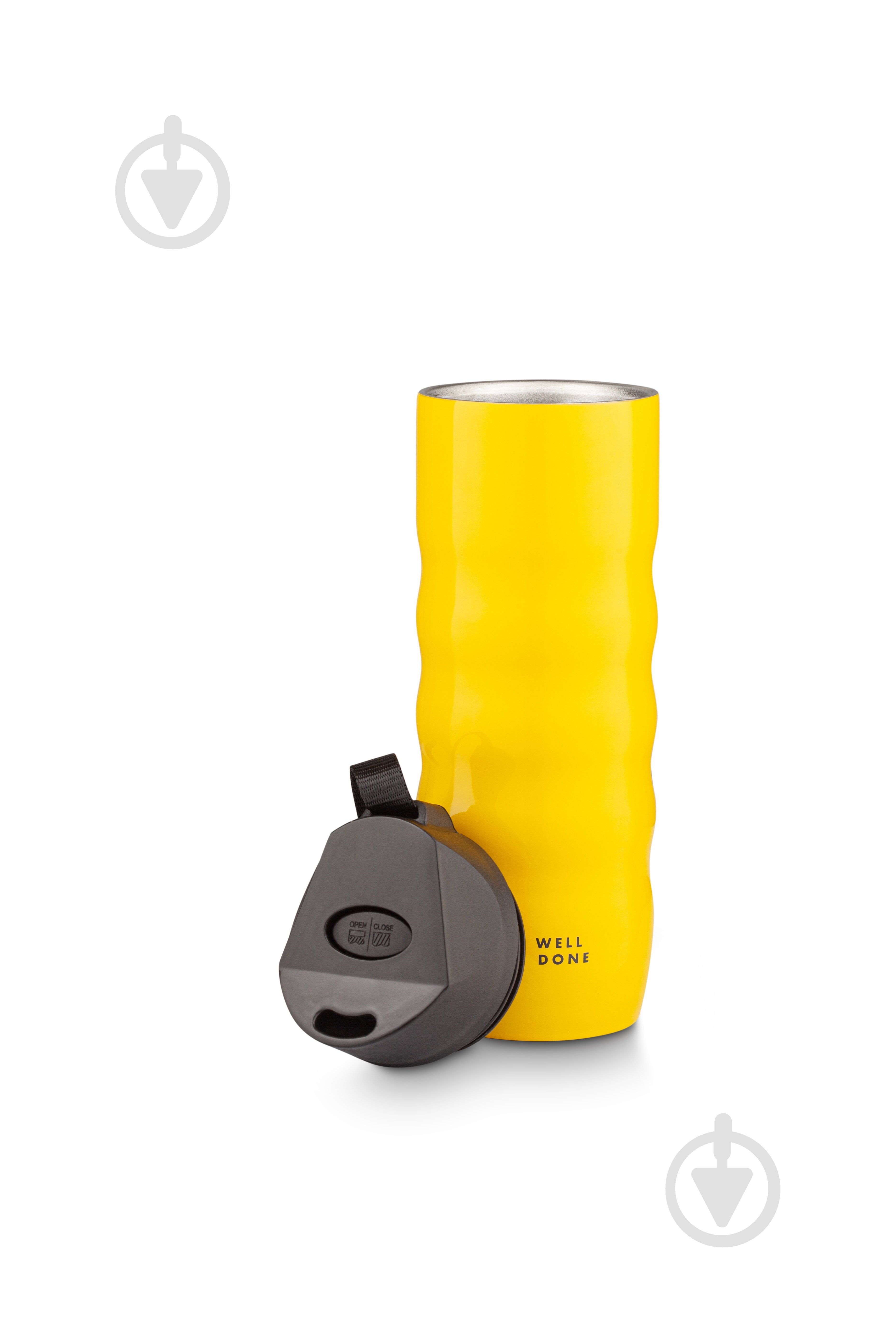 Термочашка Well Done Yellow 0,48 л WD-7084Y - фото 2