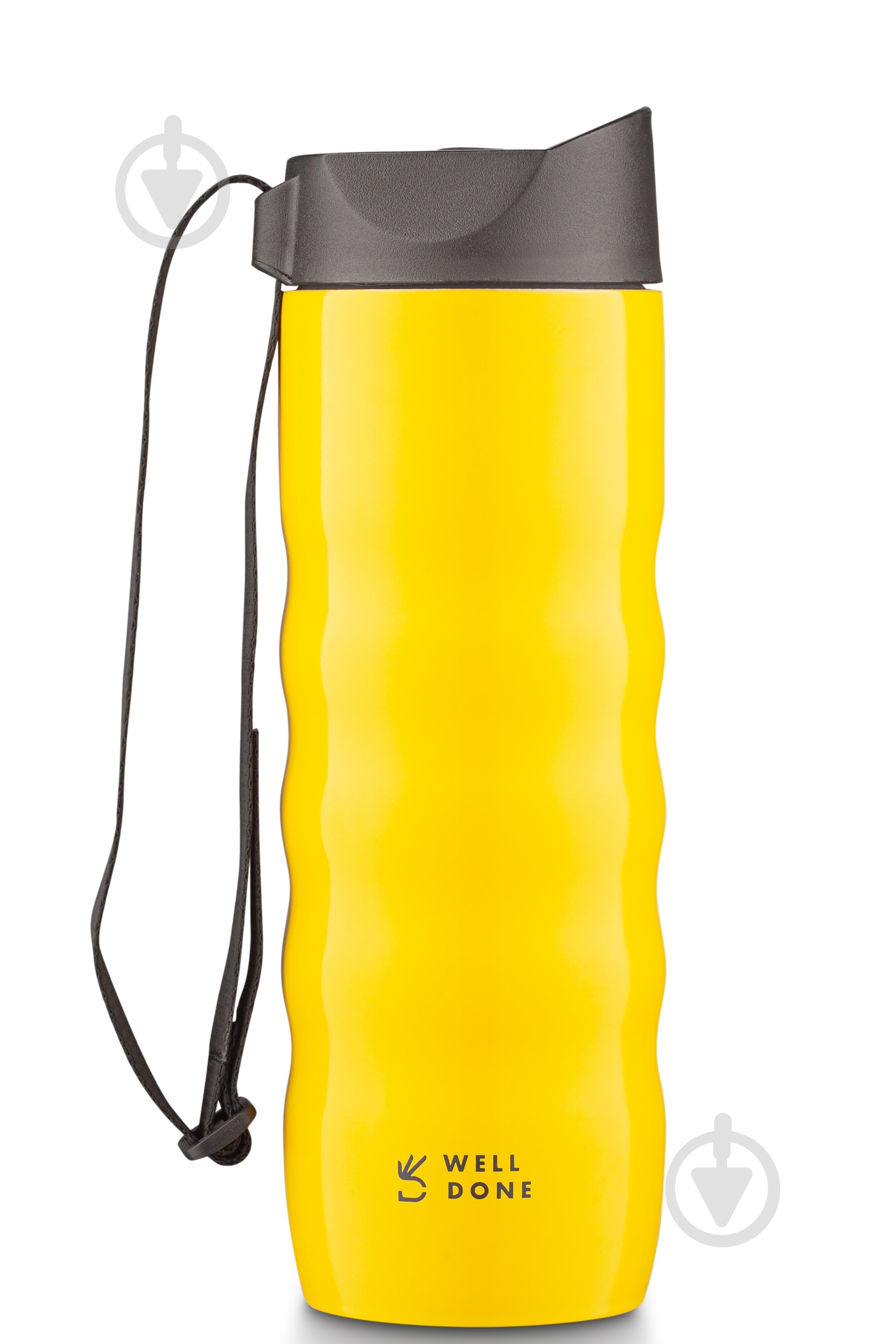 Термочашка Well Done Yellow 0,48 л WD-7084Y - фото 1