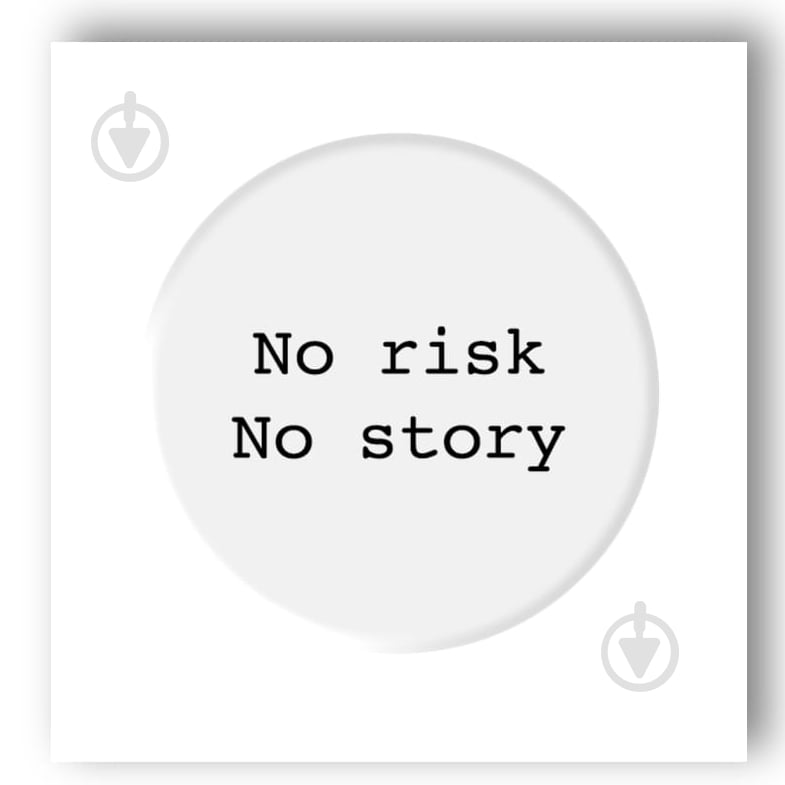 Стикер 3D Tattooshka 3D стікер "Ризик" - фото 1 Стикер 3D Tattooshka 3D стікер "Ризик" - фото 1