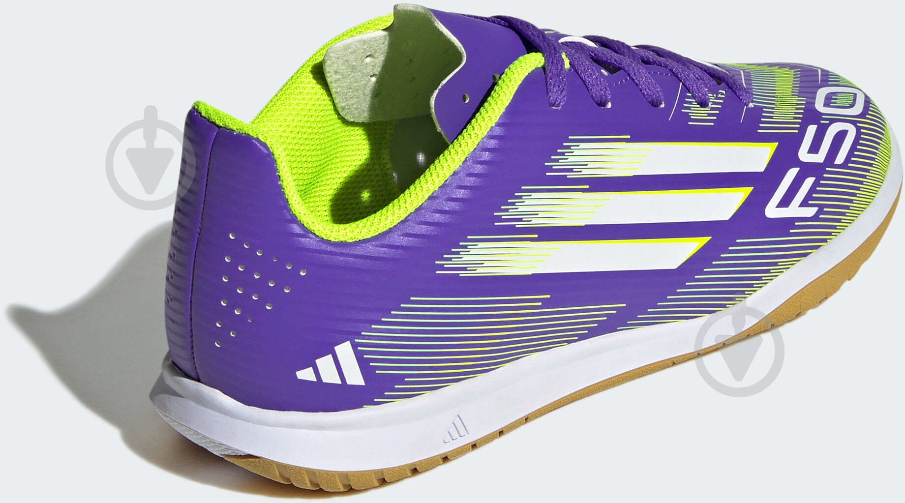 Футзальная обувь Adidas F50 CLUB IN J JI0042 р.36 2/3 фиолетовый - фото 4