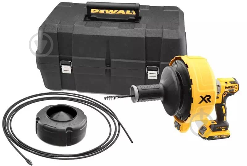Устройство для чистки труб DeWalt DCD200D1 - фото 4