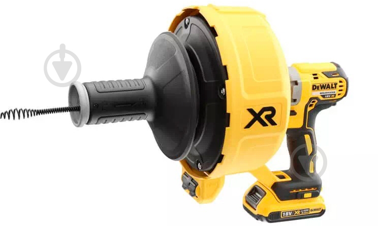 Пристрій для чистки труб DeWalt DCD200N - фото 2