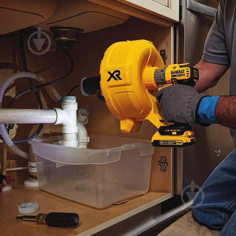Пристрій для чистки труб DeWalt DCD200N - фото 3