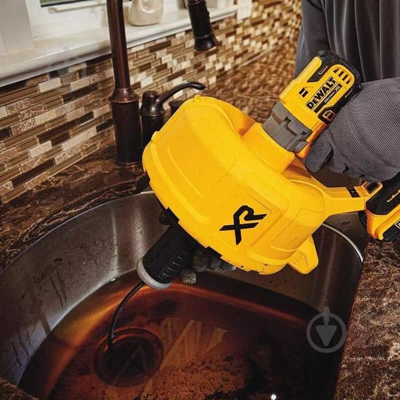 Пристрій для чистки труб DeWalt DCD200N - фото 6