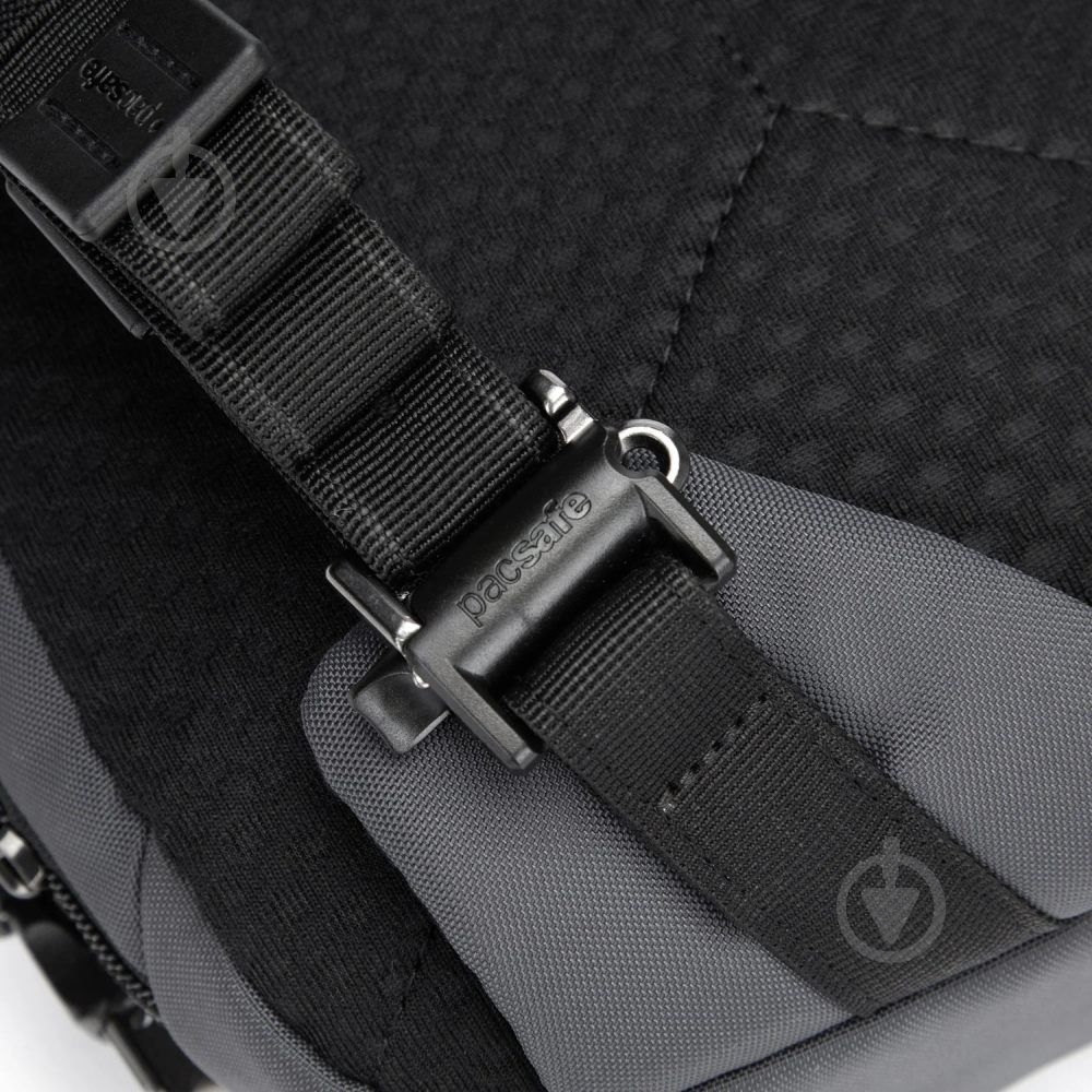 Сумка через плечо Pacsafe Vibe 325 sling pack 10 л серый - фото 5