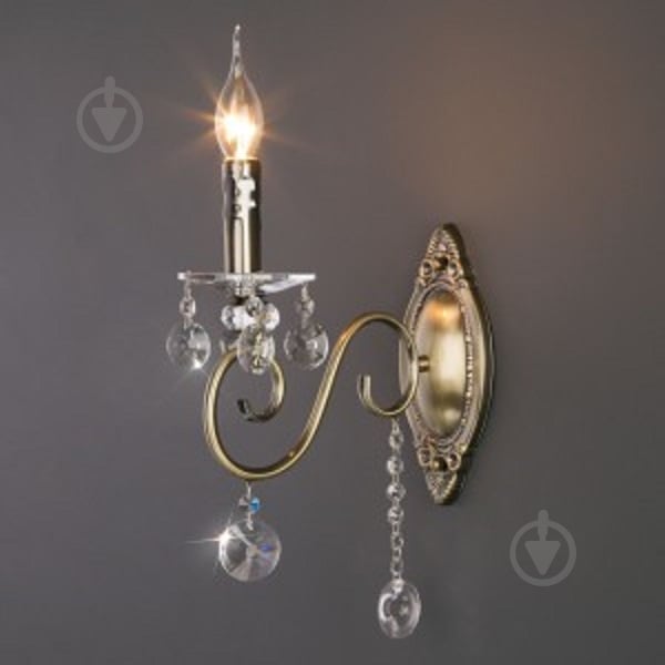 Бра Strotskis Ravenna 1x60 Вт E14 бронзовый 10104/1 - фото 1 Бра Strotskis Ravenna 1x60 Вт E14 бронзовый 10104/1 - фото 1