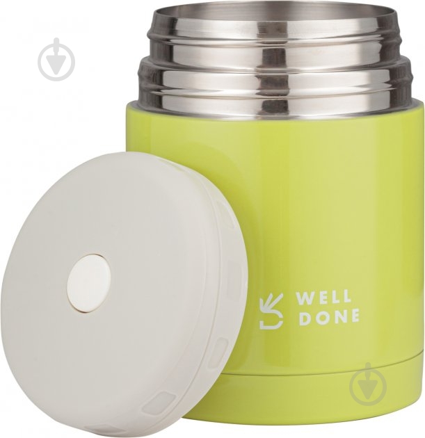 Термос для еды Well Done Green 0,6 л WD-7016G - фото 2