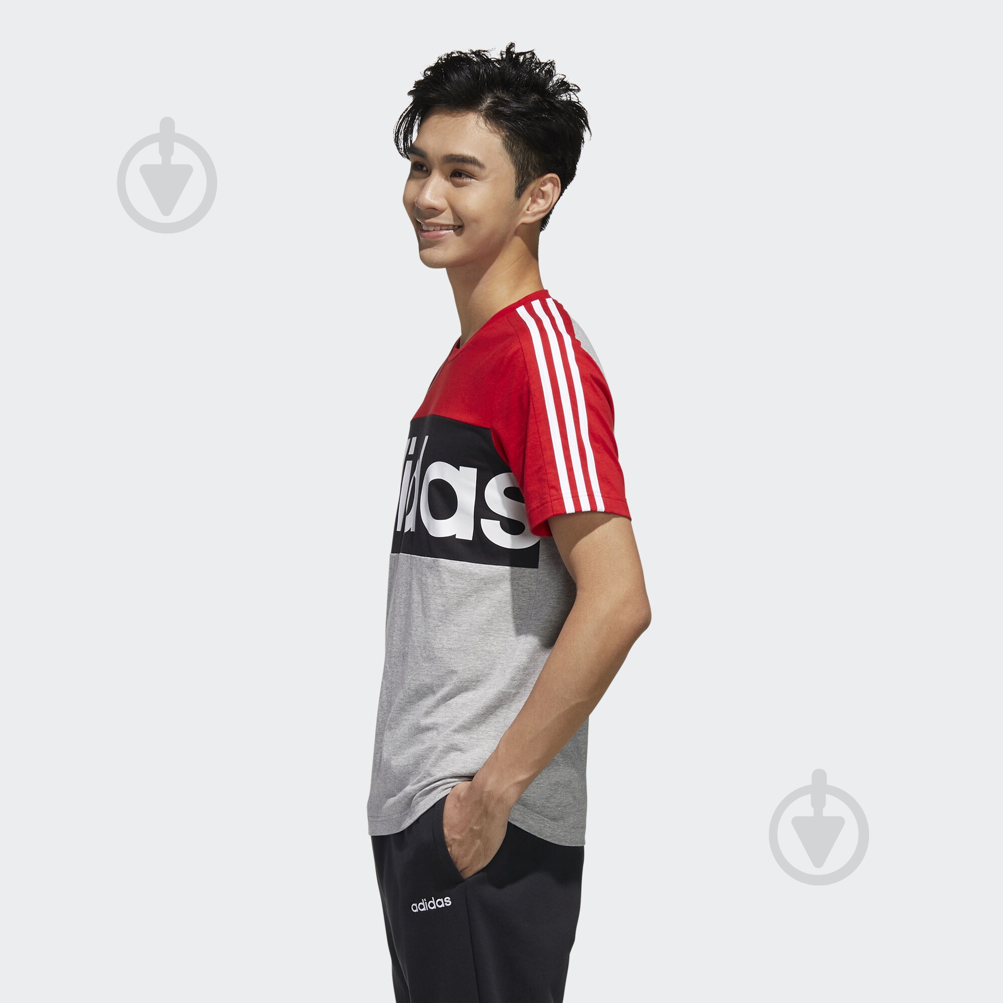 Футболка Adidas M ESS CB TEE FL0294 р.S червоний - фото 4