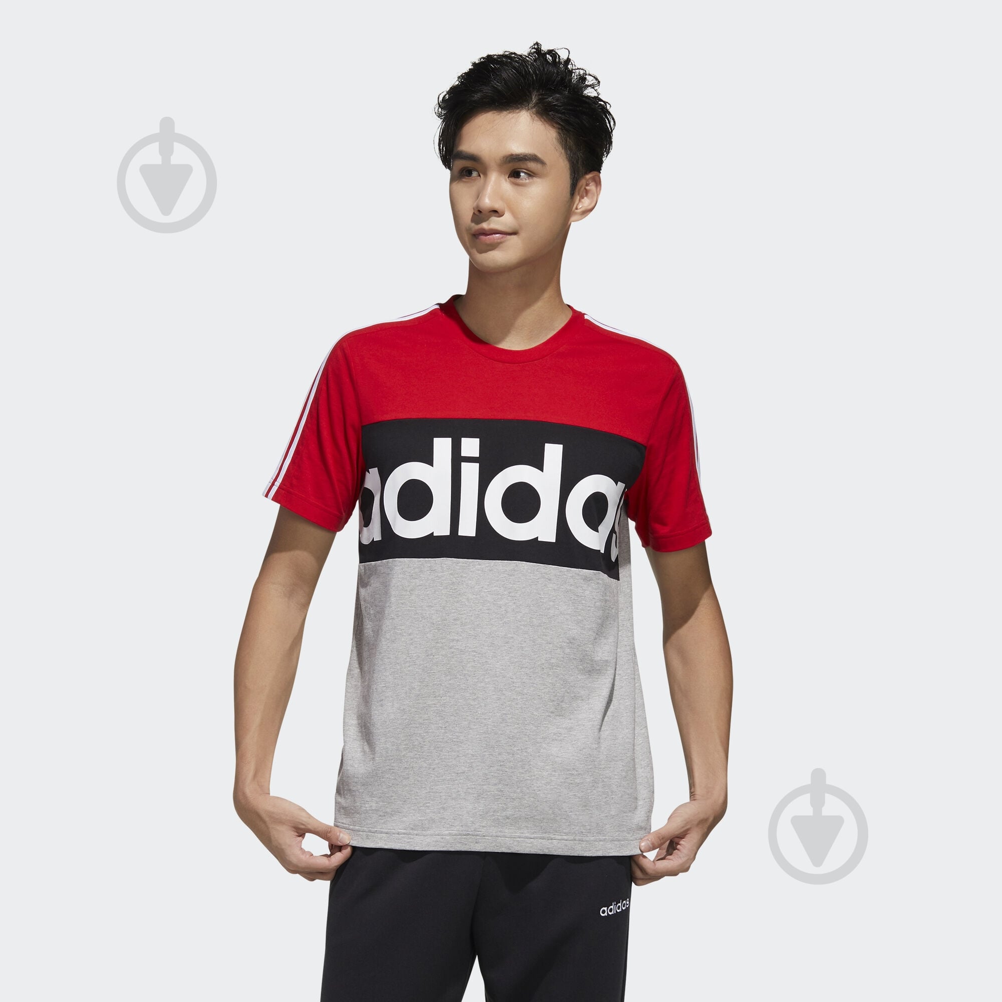 Футболка Adidas M ESS CB TEE FL0294 р.M красный - фото 3