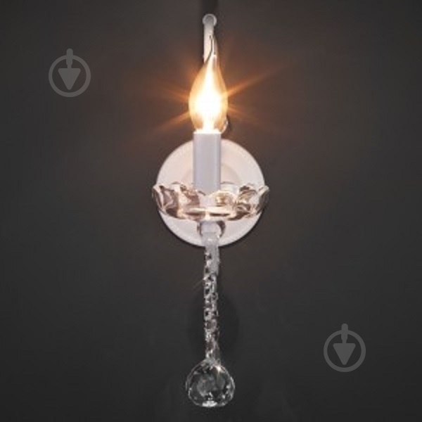 Бра Strotskis Brezza 1x60 Вт E14 білий 10107/1 - фото 2 Бра Strotskis Brezza 1x60 Вт E14 білий 10107/1 - фото 2