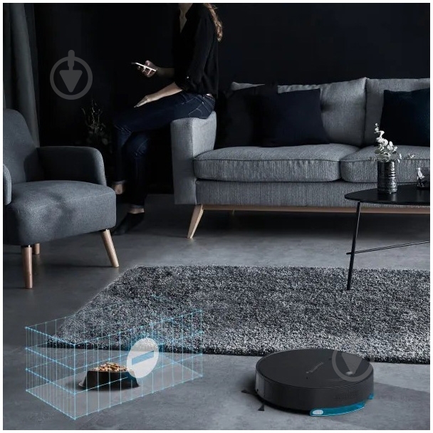 Робот-пилосос Rowenta RR9075WH (U0790569) black - фото 6 Робот-пилосос Rowenta RR9075WH (U0790569) black - фото 6