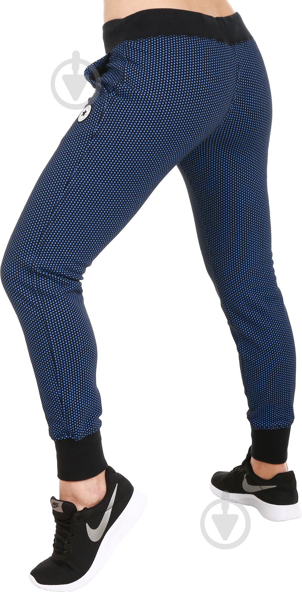 Штани Converse Dot Chuck Patch Pant 10004266-001 р. S синій - фото 4